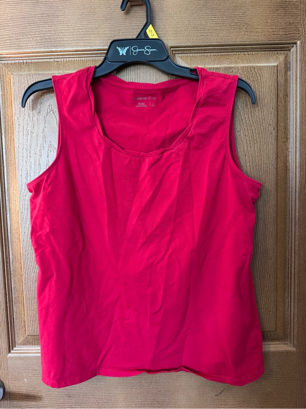 Women’s Coldwater Creek Bright Red Sleeveless Tank Size Large